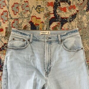 American Eagle Outfitters Light Blue High Rise Jeans